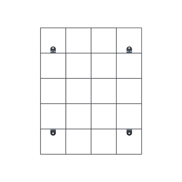 loft urban green wall Gestell 59cm living schwarz